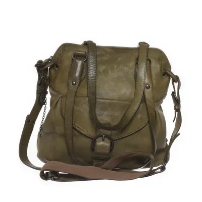 Axelremsväska (Grön) från Aunts & Uncles Skinn