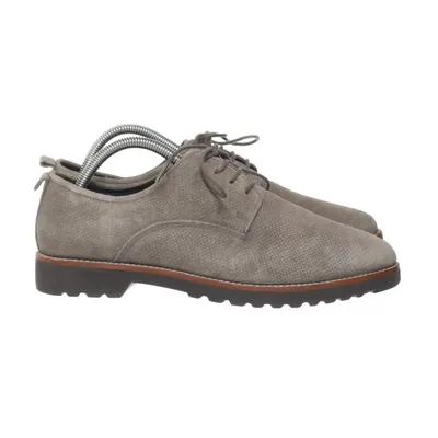 Derby shoes (Gray) from Fraiche Leather
