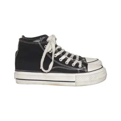 Canvas schoenen (Zwart, Wit) van Sprandi Leer