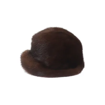 Fur cap (Brown) from Berliner Chic