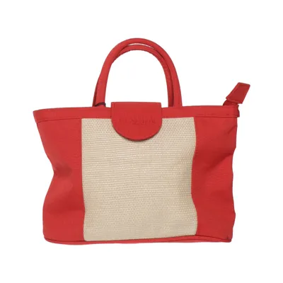 Handväska (Röd, Beige) från Clarins Paris Polyester