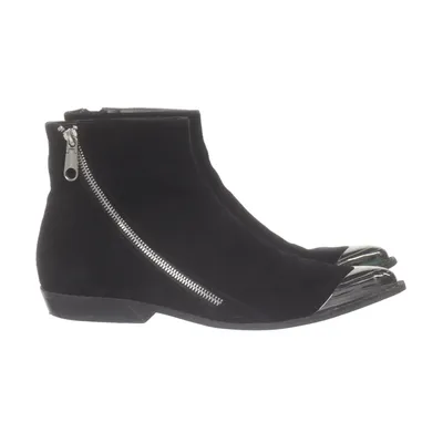 Ankle boots (Black) from Calvin Klein Jeans Suede