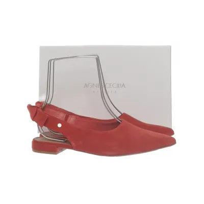 Sandals (Orange) from Agnes Cecilia Leather