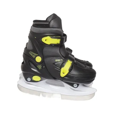 Ice skates (Black, Yellow) from Stadium