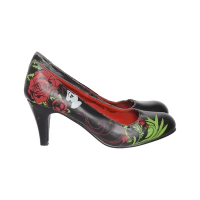 Pumps (Black, Multicolored) from T.U.K Polyurethane