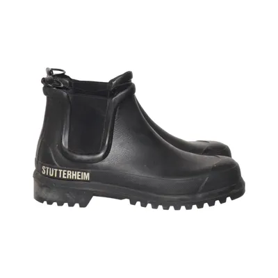 Bottines en caoutchouc (Noir) de Stutterheim x Novesta