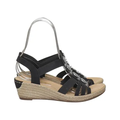 Wedges (Black) from Rieker Antistress