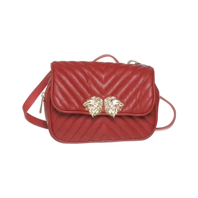 Shoulder-bag (Red) from Zara Basic Collection Polyester, Polyurethane