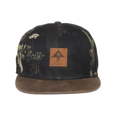 Baseball cap (Black, Multicolored) from LRG Leather, Polyester