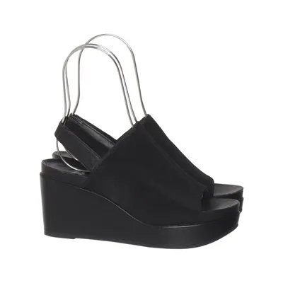 Chaussure compensées (Noir) de Eileen Fisher Cuir