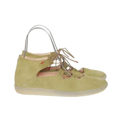 Ballet flats (Green) from Think! Leather