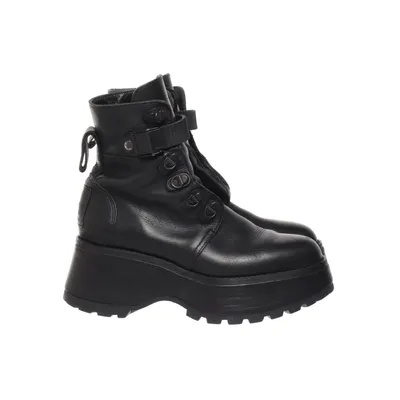 Bottes à lacets (Noir) de Marithé François Girbaud