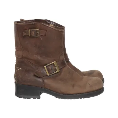 Ankle boots (Brown) from Johnny Bulls Polyurethane