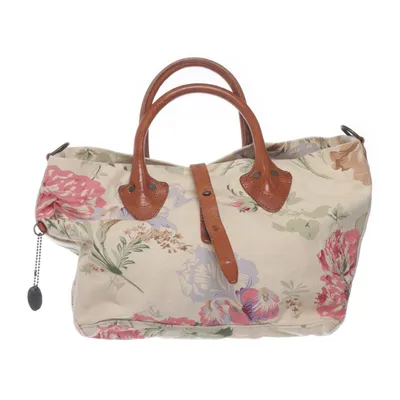 Håndtaske (Beige, Flerfarvet) fra Denim & Supply Ralph Lauren Læder