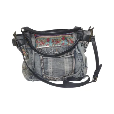 Sac à bandoulière (Bleu, Multicolore) de Desigual Polyester, Polyuréthane, Viscose