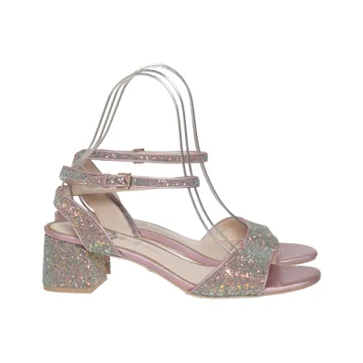 High heel sandals (Pink, Multicolored) from Buffalo