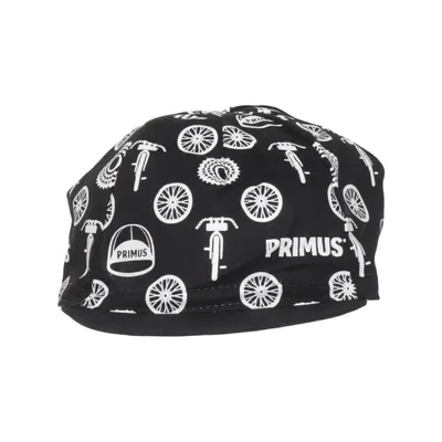Cap (Black, White) from Primus Cotton, Polyester
