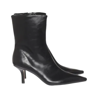 Heeled boots (Black) from Topshop