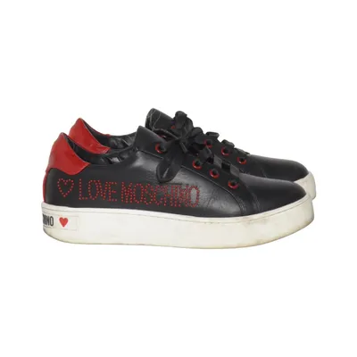 Sneakers (Zwart, Rood) van Love Moschino