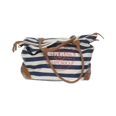 Strandväska (Blå, Vit, Brun) från Panos Emporio