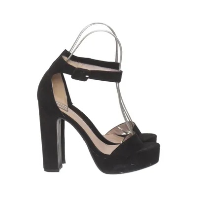 Sandales à talons hauts (Noir) de Ideal Shoes