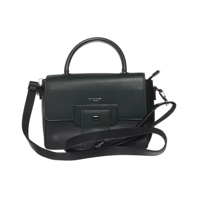 Sac à bandoulière (Noir) de David Jones Polyester, Polyuréthane