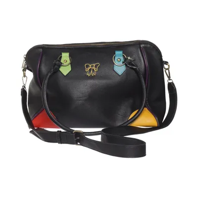 Handbag (Black, Multicolored) from Lola Ramona