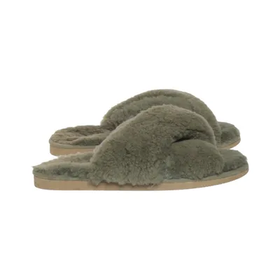Chaussons (Vert) de Peer of Sweden Cuir