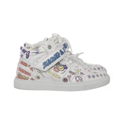 Sneakers (Hvid, Flerfarvet) fra Zadig & Voltaire Læder
