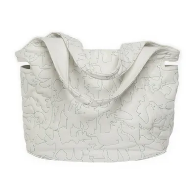 Handbag (White, Multicolored) from Hvisk