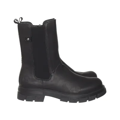 Boots (Svart) från Rieker Skinnimitation