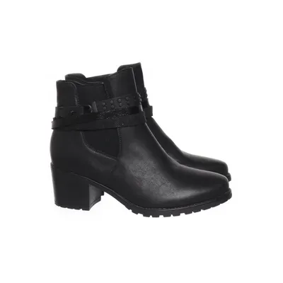 Heeled boots (Black) from Relife