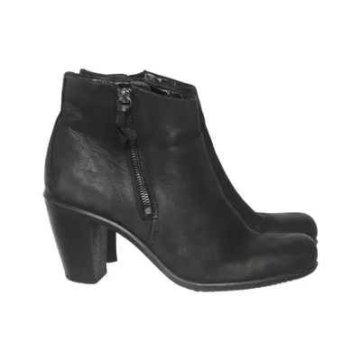 Bottes à talons (Noir) de Ecco Cuir