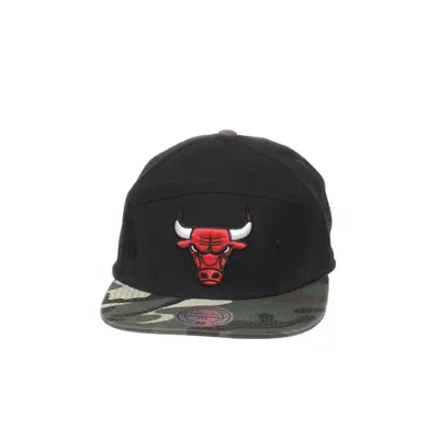 Honkbalpet (Zwart, Meerkleurig) van Mitchell & Ness Wol