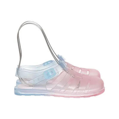 Sandals (Pink, Blue) from Zara Polyurethane