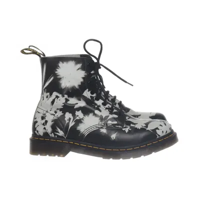 Veterlaarzen (Zwart, Wit) van Dr. Martens Leer