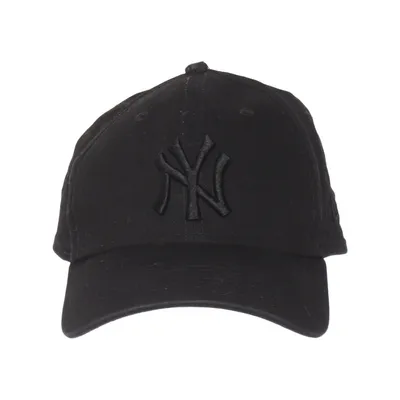 Baseballkasket (Sort) fra New Era Bomuld, Elastan