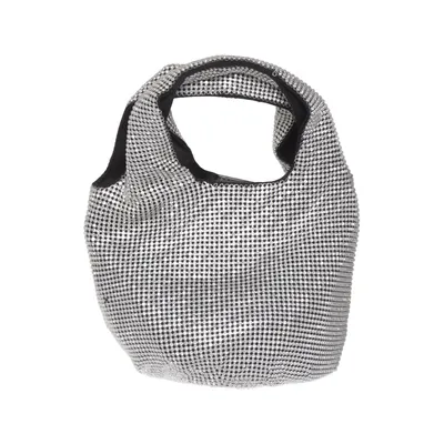 Handtasche (Silber) von By Malina Leder, Polyester