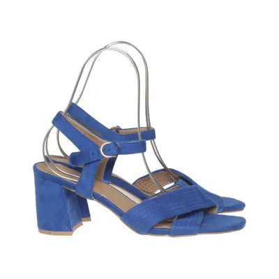 Sandaletten (Blauw) van Buonarotti Imitatie suède, Polyurethaan