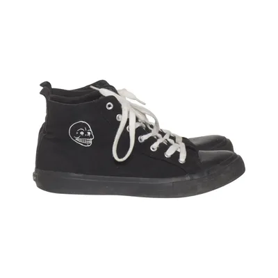 Chaussures en toile (Noir) de Cheap Monday Coton, Polyuréthane
