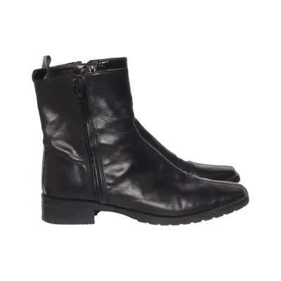 Bottines (Noir) de Parisienne Cuir
