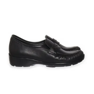 Loafers (Black) from Walker's Friend Leather