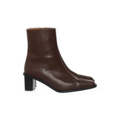 Heeled boots (Brown) from ATP Atelier Leather