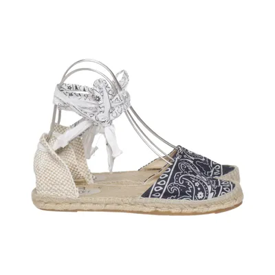 Espadrilles (Blue, White) from Manebí