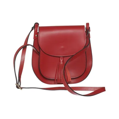 Sac à bandoulière (Rouge) de Florence Cuir