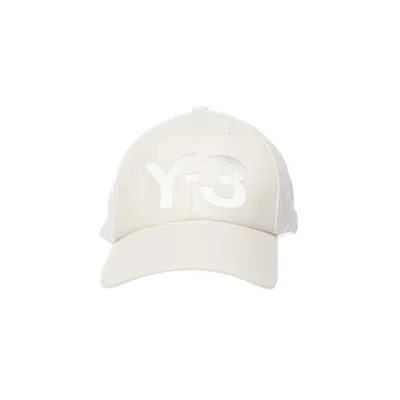 Cap (White) from Y-3 Yohji Yamamoto x Adidas Cotton, Elastane