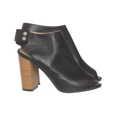 High heel sandals (Black) from C'M Paris