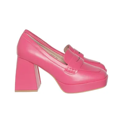 High heels (Pink) from Ideal Shoes Leather