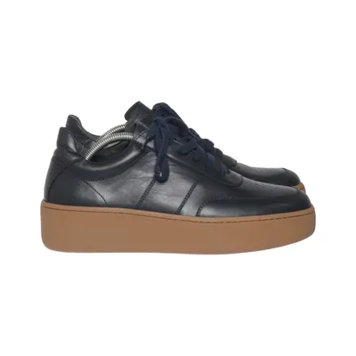 Sneaker (Blau, Braun) von Singular Society Leder
