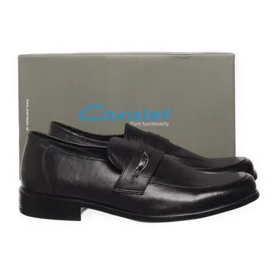 Loafers (Black) from Cavalet Leather